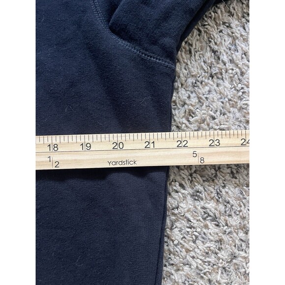 Sunspel Sweatshirt Mens Large Black Crewneck Portugal - Picture 6 of 7